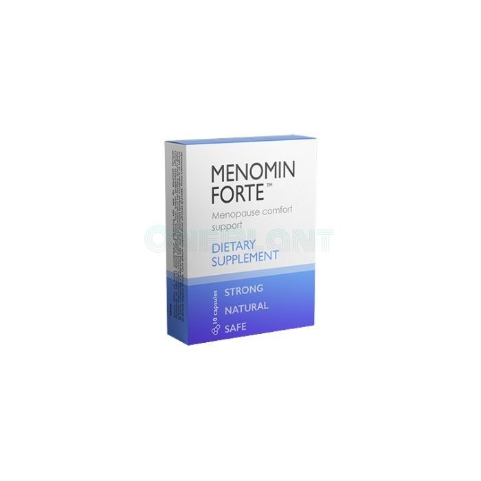 Menomin Forte - capsule pentru ameliorarea simptomelor menopauzei în Valencia