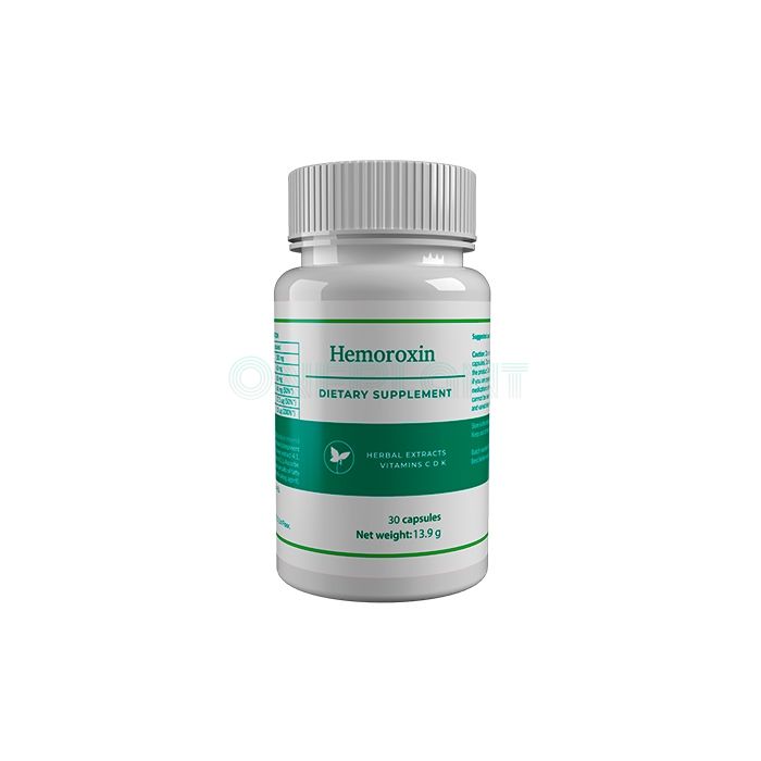 Hemoroxin - capsules for hemorrhoids in Turda