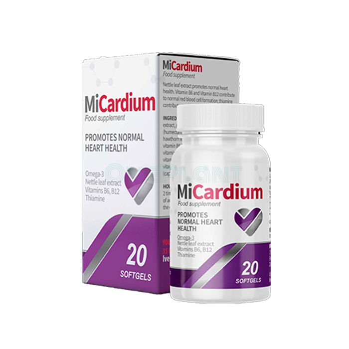 MiCardium - remedio para la presion arterial alta en zaragoza